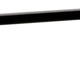 Poignée de meuble zamac noir mat – Entraxe : 128 mm – Longueur : 136,5 mm – FOSUN