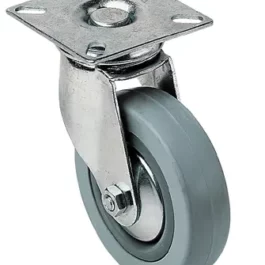 ROULETTE DE COLLECTIVITE NOVOPLEX A PLATINE PIVOTANTE Ø75 60KG - 66707 - GUITEL HERVIEU