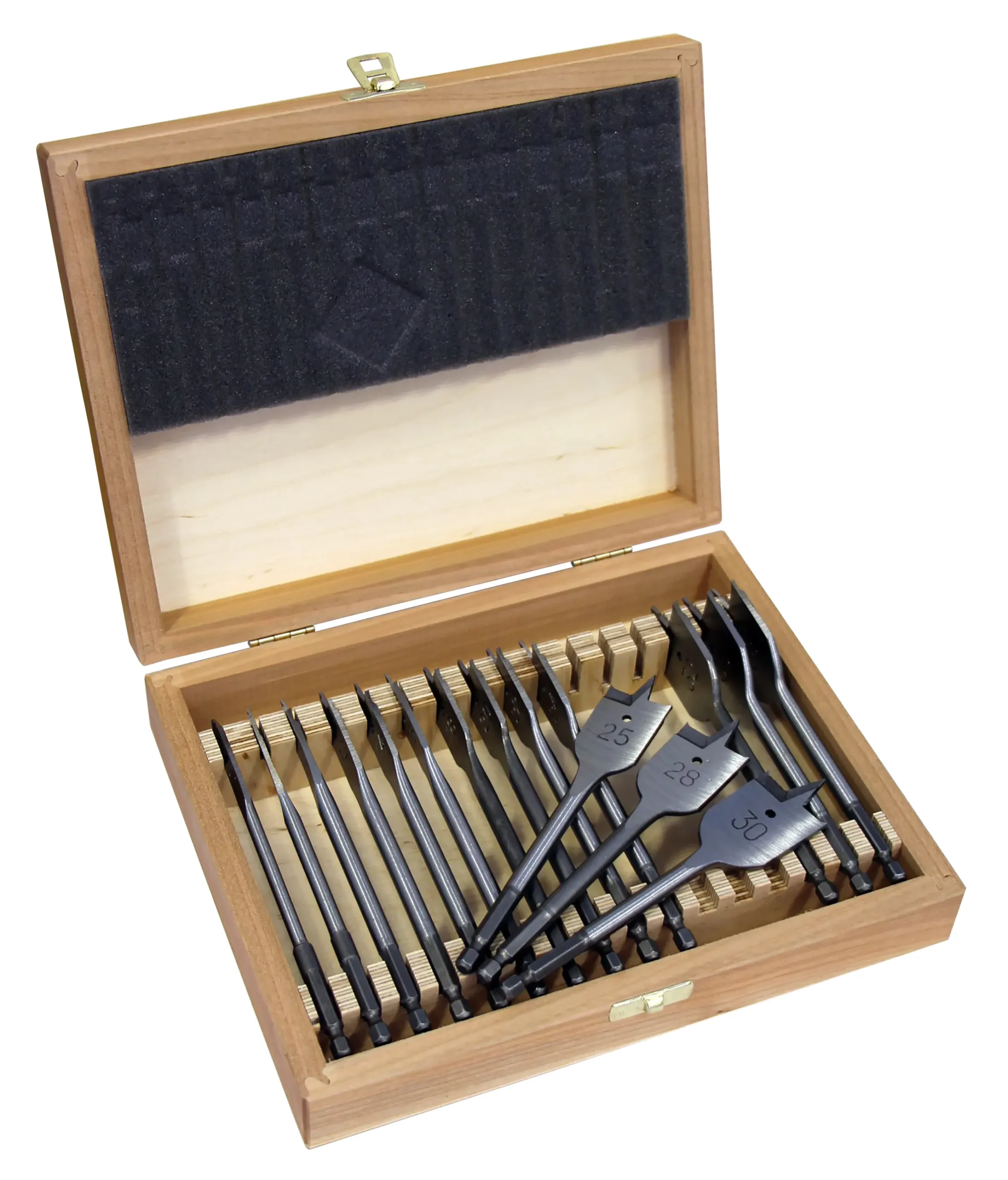 MECHE A BOIS PLATE (COFFRET DE 16) - 05300016K - FISCH® 1 MECHE A BOIS PLATE (COFFRET DE 16) - 05300016K - FISCH®