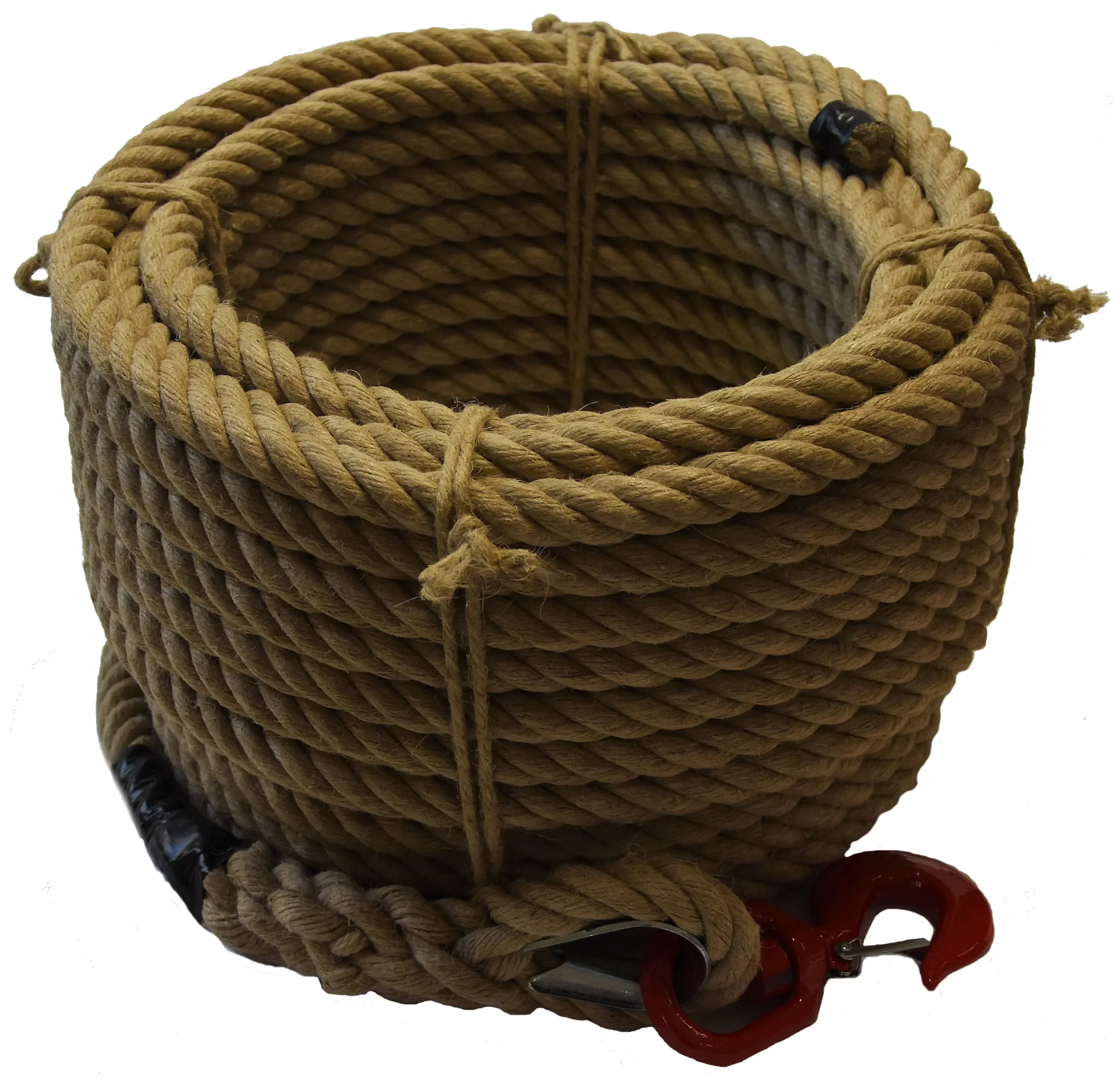 CORDE A POULIE CHANVRE EQUIPEE 20/22MM X 30M - C1CP0007CT - CORDERIES TOURNONAISES 1 CORDE A POULIE CHANVRE EQUIPEE 20/22MM X 30M - C1CP0007CT - CORDERIES TOURNONAISES