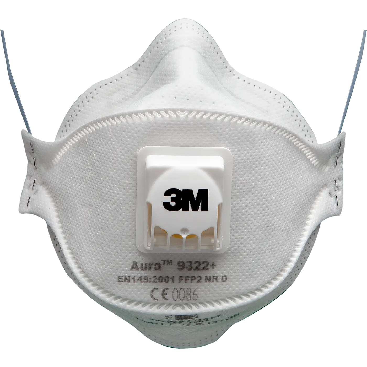 MASQUE ANTI-POUSSIERES JETABLE 3M AURA 9322+ - K9322 - 3M FRANCE - Lot de 10 1 MASQUE ANTI-POUSSIERES JETABLE 3M AURA 9322+ - K9322 - 3M FRANCE - Lot de 10