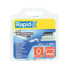 AGRAFE VR22 GALVA (BLISTER DE 215) - 40108801 - RAPID