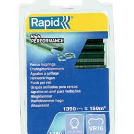 AGRAFE VR16 PLASTIFIEES VERT (BLISTER DE 1390) - 40108800 - RAPID