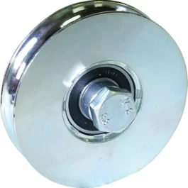 ROUE A GORGE RONDE D100X30 2 ROULEMENTS M20 ZG.BL - A16100 - TORBEL INDUSTRIE - Lot de 4