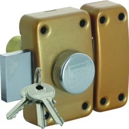 VERROU CITY 25 A BOUTON ET CYLINDRE 45MM S'ENTROUVRANT - 10020452V02 - ISEO FRANCE S.A.S.