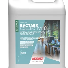 BACTAEX COLLECTIVITES - NETTOYANT DESINFECTANT SURODORANT - 5L - ND310 - AEXALT