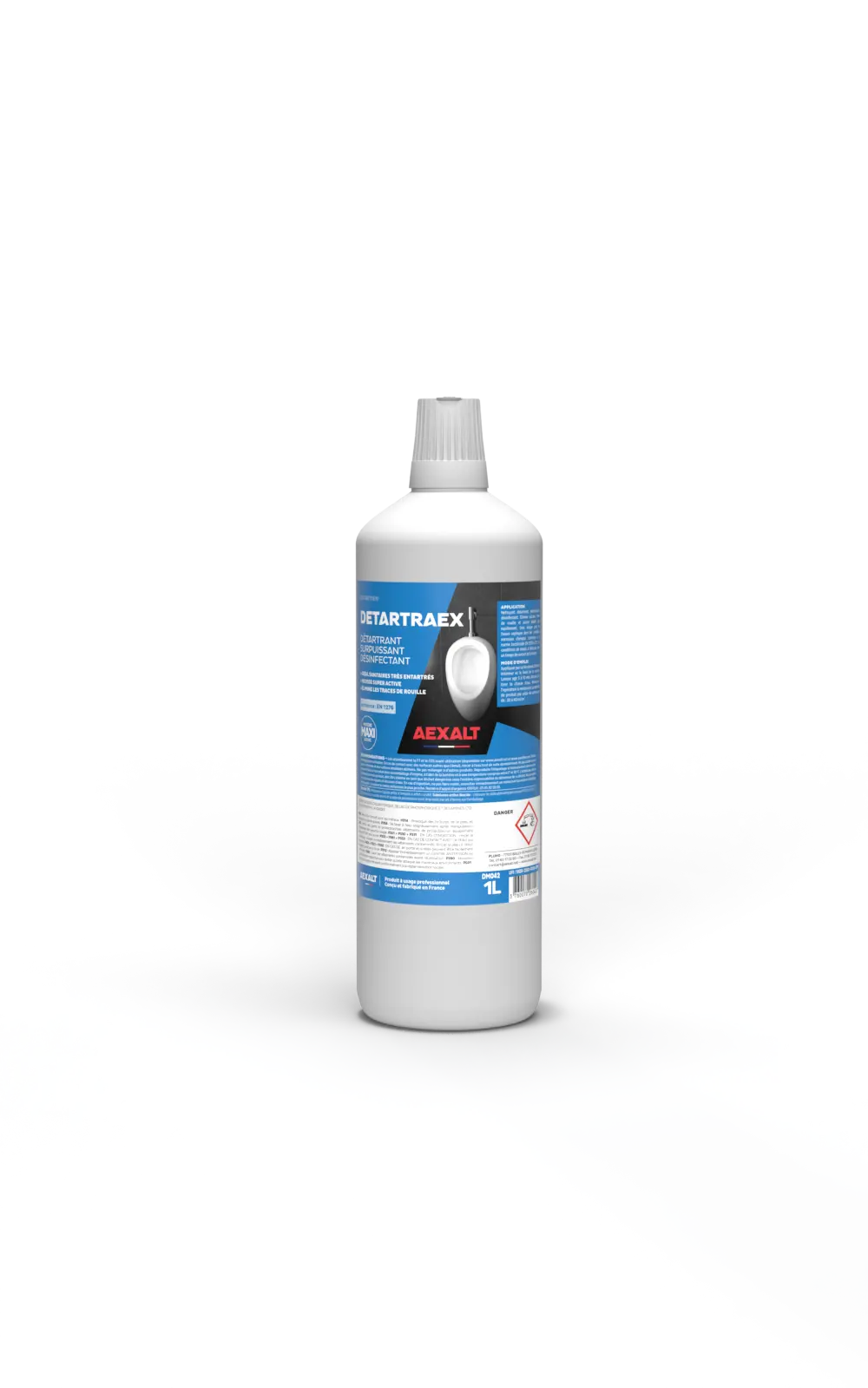 DETARTRAEX - DETARTRANT SURPUISSANT DESINFECTANT - 1L - DM042 - AEXALT 1 DETARTRAEX - DETARTRANT SURPUISSANT DESINFECTANT - 1L - DM042 - AEXALT