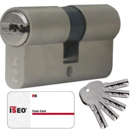 CYLINDRE PROFILE DOUBLE NICKELE ISR6 35X35 5 CLES - 880935359..5 - ISEO FRANCE S.A.S.