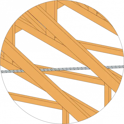 ROULEAU FEUILLARD PERFORE ACIER GALVA 30X1,5 MM LG 50 M - FP30/1.5/50 - SIMPSON STRONG-TIE 1 ROULEAU FEUILLARD PERFORE ACIER GALVA 30X1,5 MM LG 50 M - FP30/1.5/50 - SIMPSON STRONG-TIE