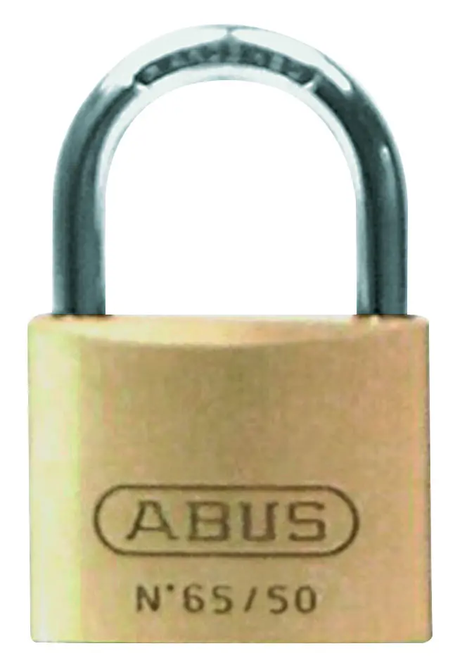 CADENAS A CLE LAITON TRADITIONNEL SERIE 65 30MM S'ENTROUVRANT N.6301 - 65/30 KA 6301 - ABUS 1 CADENAS A CLE LAITON TRADITIONNEL SERIE 65 30MM S'ENTROUVRANT N.6301 - 65/30 KA 6301 - ABUS