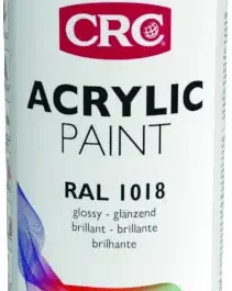PEINTURE RAL1018 JAUNE DE ZINC 520ML - CRC INDUSTRIES FRANCE - 31080