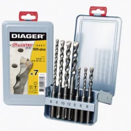 FORET BETON SDS+ TWISTER+ (COFFRET 7) - 105D - DIAGER