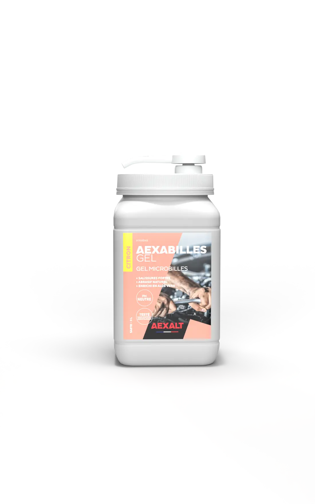 AEXABILLES GEL CITRON - GEL MICROBILLES PARFUM CITRON - 3L - SA618 - AEXALT 1 AEXABILLES GEL CITRON - GEL MICROBILLES PARFUM CITRON - 3L - SA618 - AEXALT