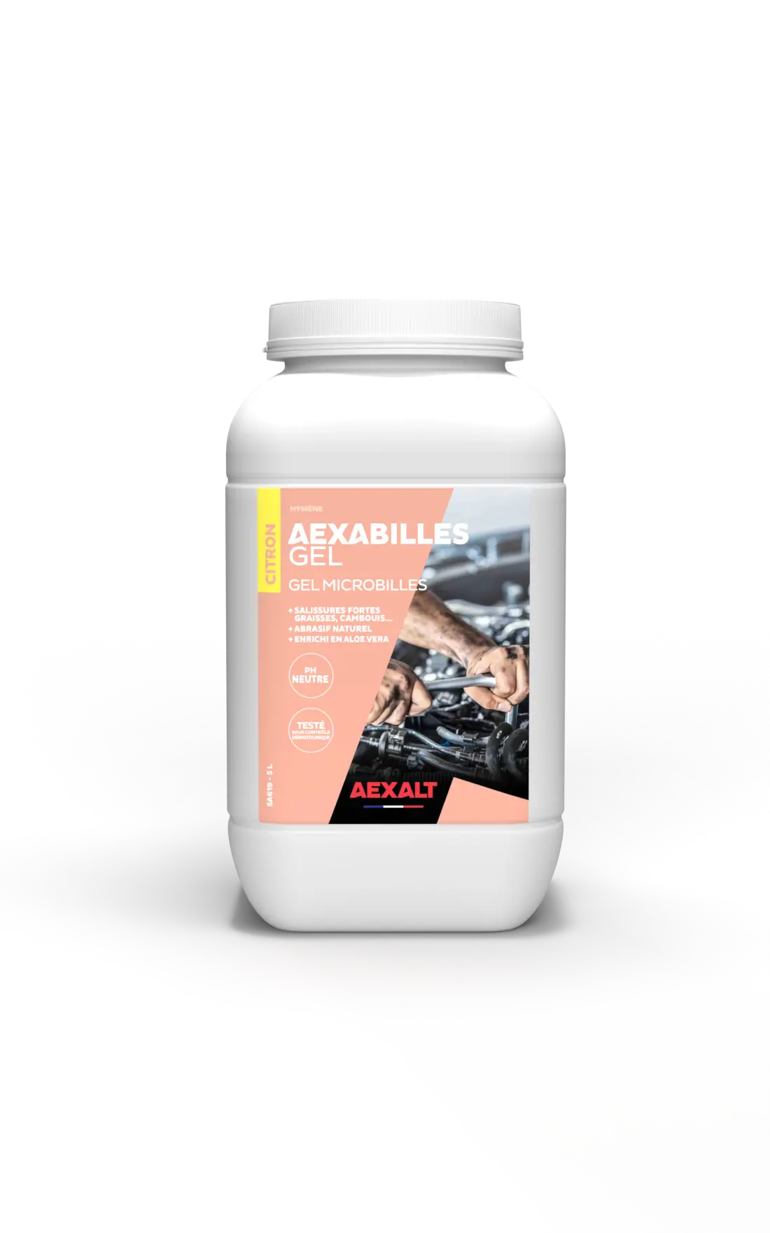 AEXABILLES GEL CITRON - GEL MICROBILLES PARFUM CITRON - 5L - SA619 - AEXALT 1 AEXABILLES GEL CITRON - GEL MICROBILLES PARFUM CITRON - 5L - SA619 - AEXALT