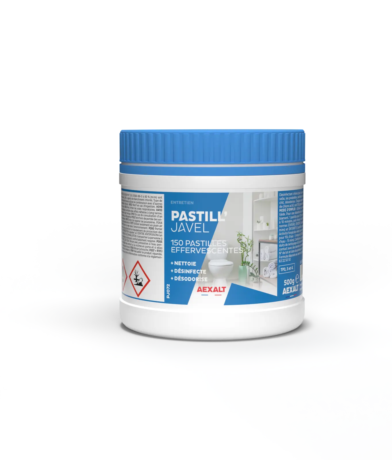 PASTILL'JAVEL - PASTILLES EFFERVESCENTES - 150 PASTILLES - AEXALT - PJ072 1 PASTILL'JAVEL - PASTILLES EFFERVESCENTES - 150 PASTILLES - AEXALT - PJ072
