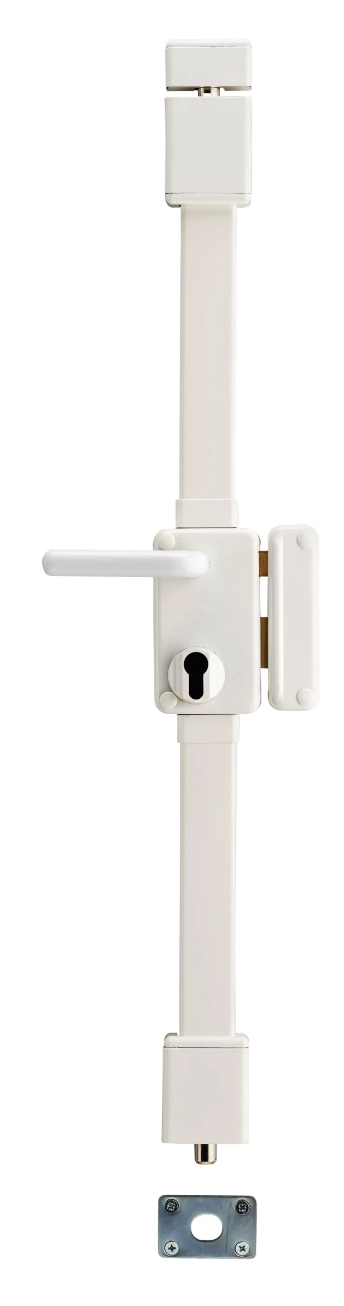 SERRURE EN APPLIQUE 3 PTS BELUGA HAUT 2250 MM BLANC DROITE - 049511 - THIRARD 1 SERRURE EN APPLIQUE 3 PTS BELUGA HAUT 2250 MM BLANC DROITE - 049511 - THIRARD