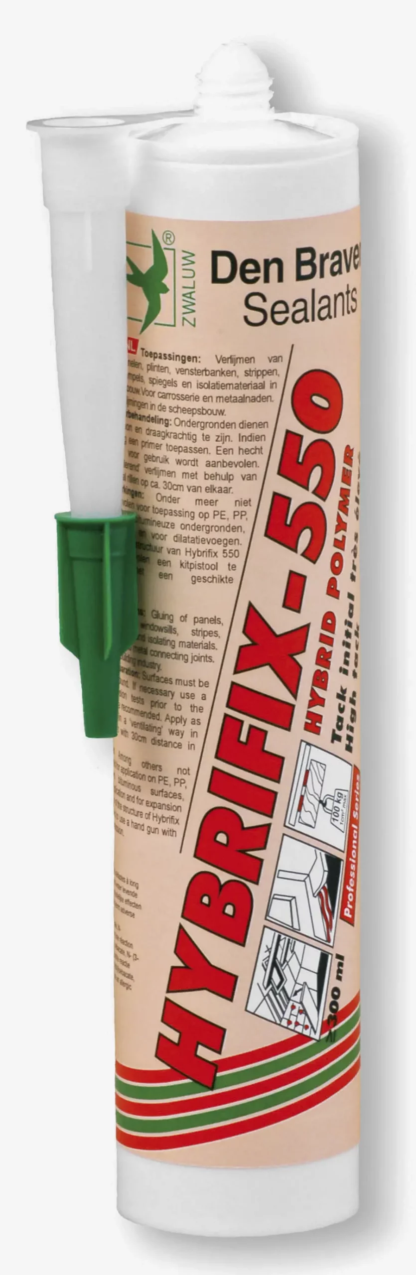 MASTIC COLLE HYBRIFIX 550 BLANC 300ML - 30629150 - DEN BRAVEN 1 MASTIC COLLE HYBRIFIX 550 BLANC 300ML - 30629150 - DEN BRAVEN