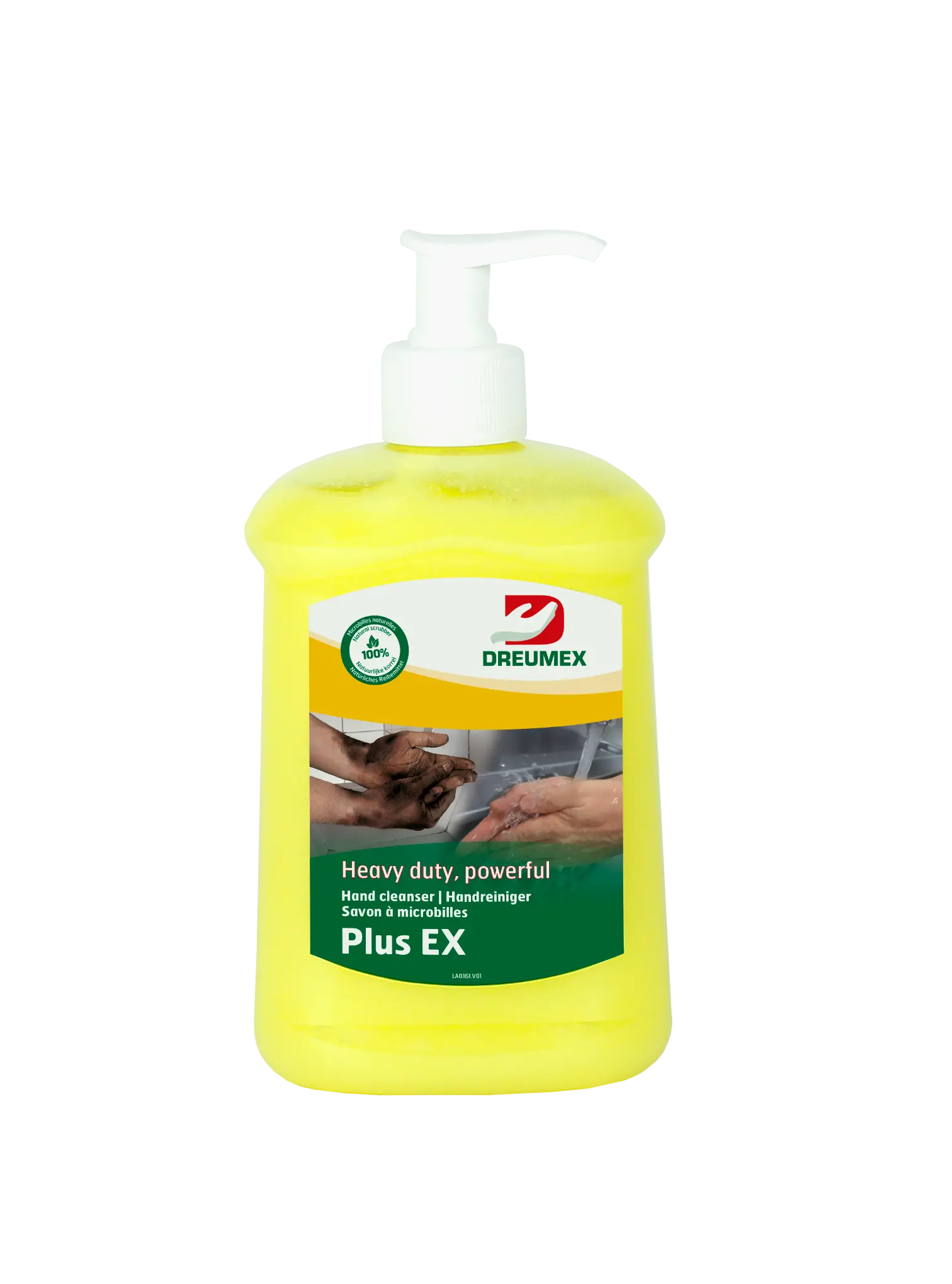 SAVON GEL PLUS MICROBILLES 500GR + POMPE - 10305001001 - DREUMEX 1 SAVON GEL PLUS MICROBILLES 500GR + POMPE - 10305001001 - DREUMEX