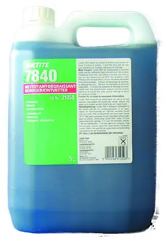 NETTOYANT DEGRAISSANT LOCTITE 7840 5L - 1427776 - LOCTITE 1 NETTOYANT DEGRAISSANT LOCTITE 7840 5L - 1427776 - LOCTITE
