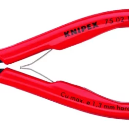 PINCE COUPANTE DE COTE 125 MM POUR L'ELECTRONIQUE - KNIPEX - 75 02 125