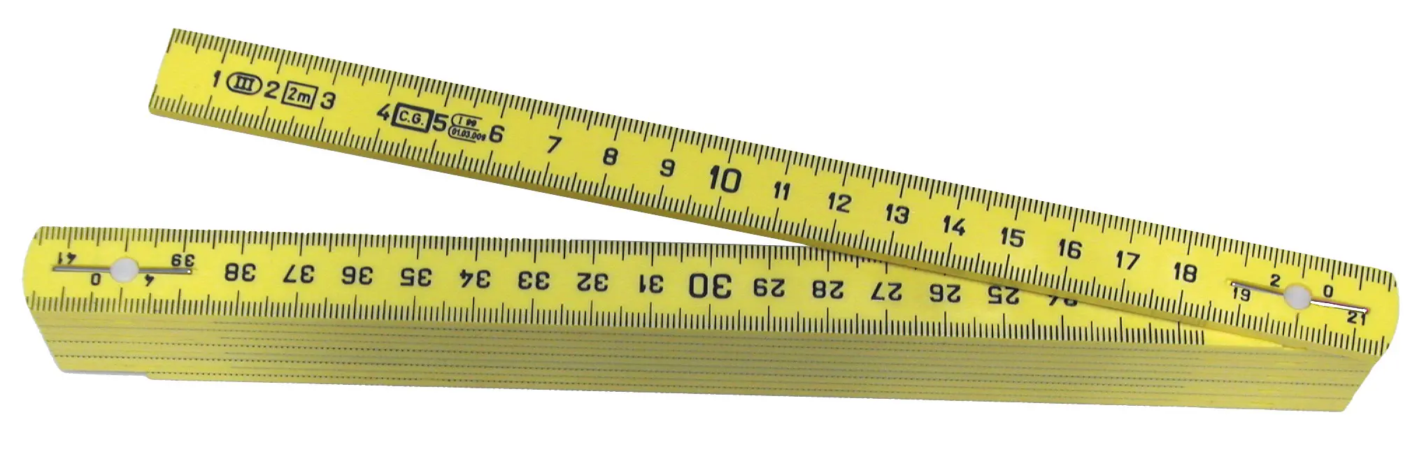 MESURE PLIANTE PLASTIQUE 2 M - 044400 - WILMART