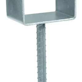 PIED DE POTEAU U A SCELLER GALVA 90X126,5X70X5 TIGE 16X250 - SIMPSON STRONG-TIE - PPD90/70G