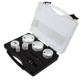 SCIE TREPAN HSS BI-METAL COBALT 8% QUICKLOCK (COFFRET DE 8) - 654C - DIAGER