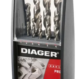 FORET QUEUE CYLINDRIQUE HSS PRO DUO (COFFRET DE 10) - 718C - DIAGER