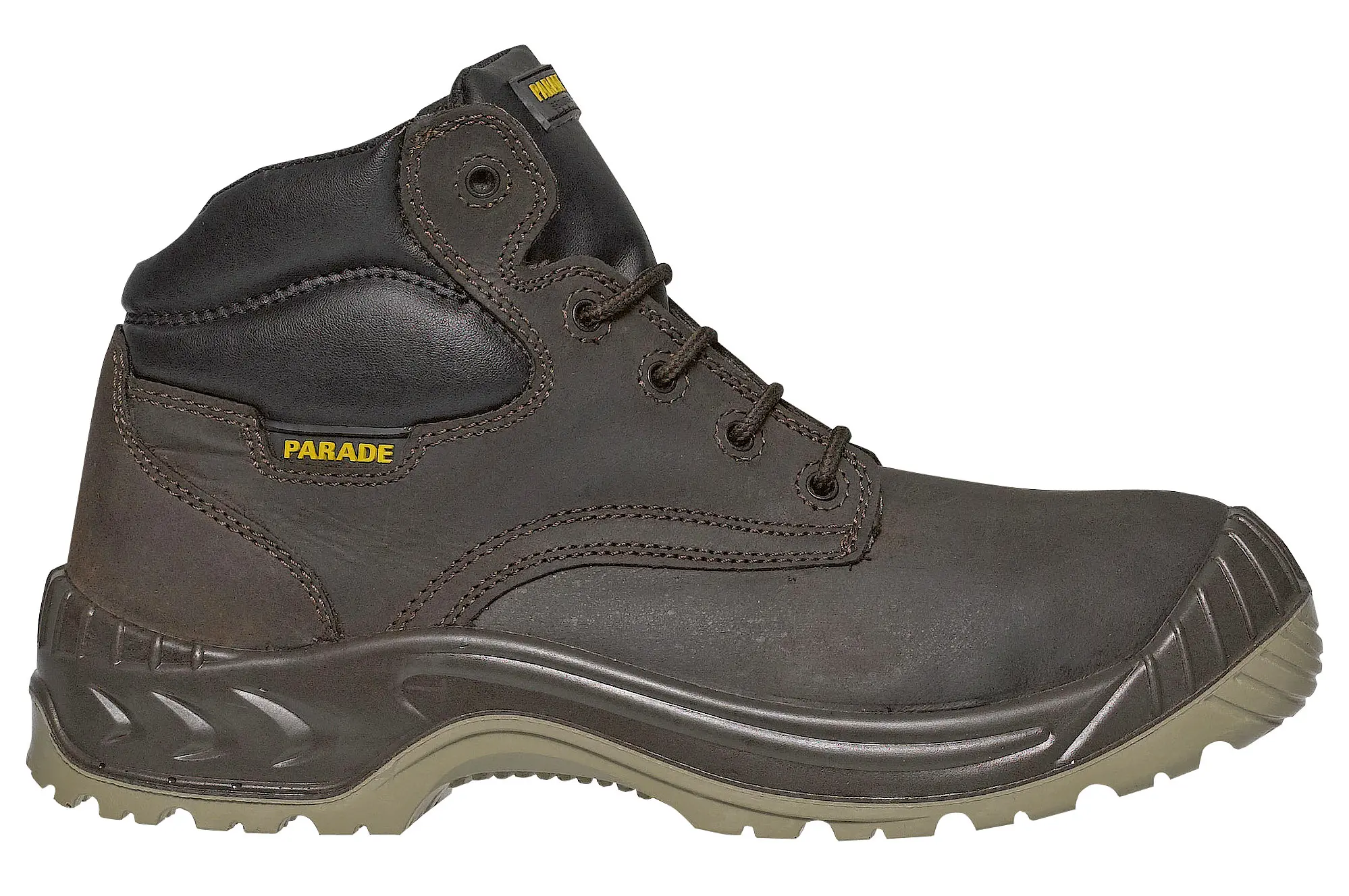 CHAUSSURE DE SECURITE HAUTE NOUMEA MARRON S3 SRC T39 - 07NOUMEA2845 P39 - PARADE (MANUFACT FRANC. 1 CHAUSSURE DE SECURITE HAUTE NOUMEA MARRON S3 SRC T39 - 07NOUMEA2845 P39 - PARADE (MANUFACT FRANC.