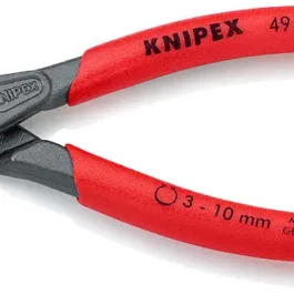 PINCE POUR CIRCLIPS EXTERIEURS POINTES COUDEES 130 MM - KNIPEX - 49 21 A01