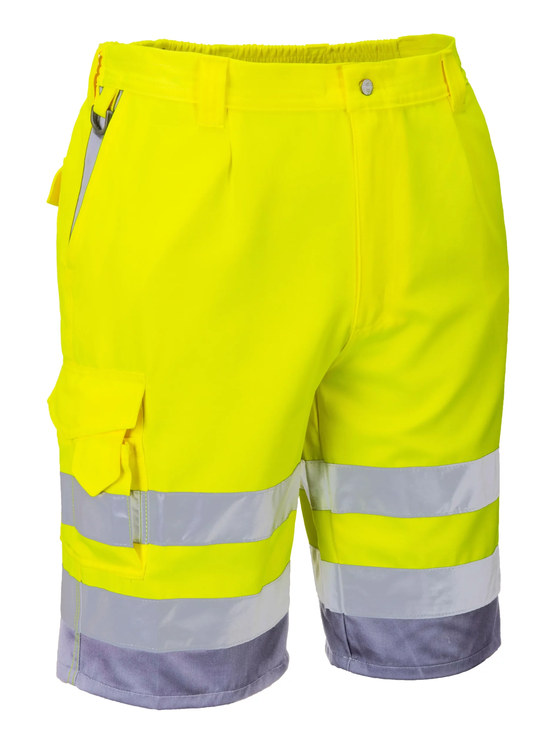 BERMUDA HAUTE VISIBILITE E043 JAUNE/GRIS L - E043YGYL - PORTWEST FRANCE 1 BERMUDA HAUTE VISIBILITE E043 JAUNE/GRIS L - E043YGYL - PORTWEST FRANCE