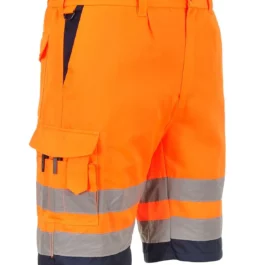 BERMUDA HAUTE VISIBILITE E043 ORANGE/MARINE M - E043ONRM - PORTWEST FRANCE
