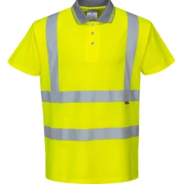 POLO HAUTE VISIBILITE S477 JAUNE XL - S477YERXL - PORTWEST FRANCE