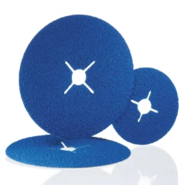 DISQUE FIBRE ZIRCONIUM 125 RB414X GR60 - 6006426 - ABRASIFS HERMES SAS - Lot de 25