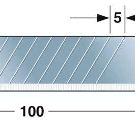 LAME DE CUTTER ENDURA BLADE 18 MM (ETUI DE 10) - LB50CD - TAJIMA