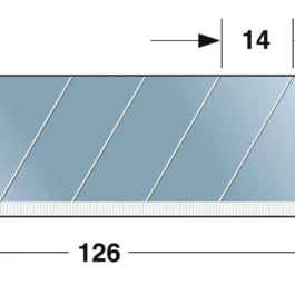 LAME DE CUTTER ROCK HARD BLADE 25 MM (ETUI DE 10) - LCB65C - TAJIMA