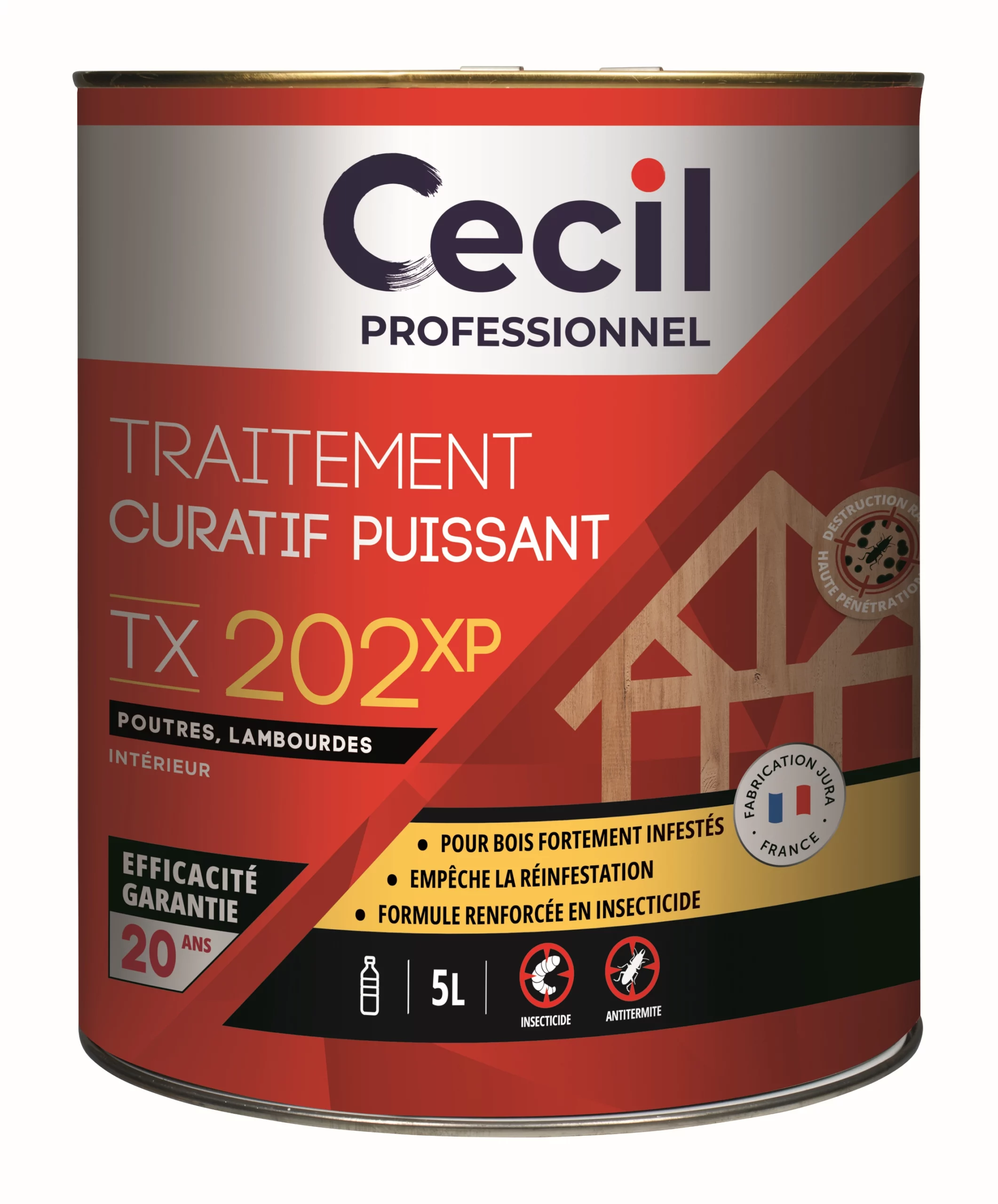 TRAITEMENT CURATIF PUISSANT CECIL TX202XP 5L - 046814 - V33 - CECIL 1 TRAITEMENT CURATIF PUISSANT CECIL TX202XP 5L - 046814 - V33 - CECIL