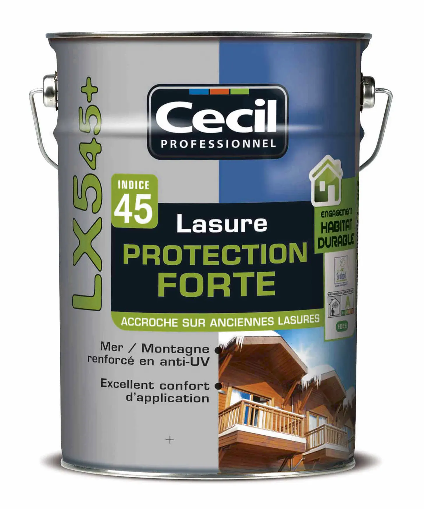 LASURE PROTECTION FORTE LX545+ INCOLORE 1L - 27566 - V33 - CECIL 1 LASURE PROTECTION FORTE LX545+ INCOLORE 1L - 27566 - V33 - CECIL