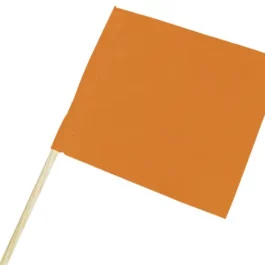 FANION FLUO ORANGE - 550401 - SOFOP TALIAPLAST MULTIGRAPHIC - Lot de 6