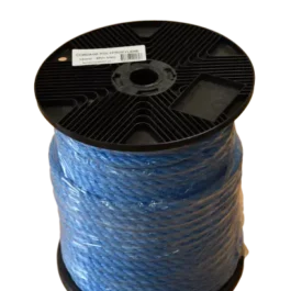CORDAGE POLYPROPYLENE BLEU 12MMX65M (BOBINE) - C1GE0339CT - CORDERIES TOURNONAISES