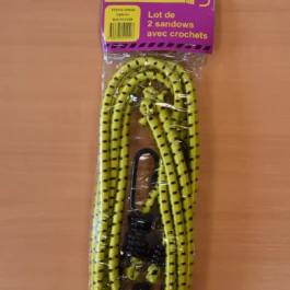 SANDOWS AVEC CROCHETS 12MMX150CM (SACHET DE 2) - NBSA0013CT - CORDERIES TOURNONAISES