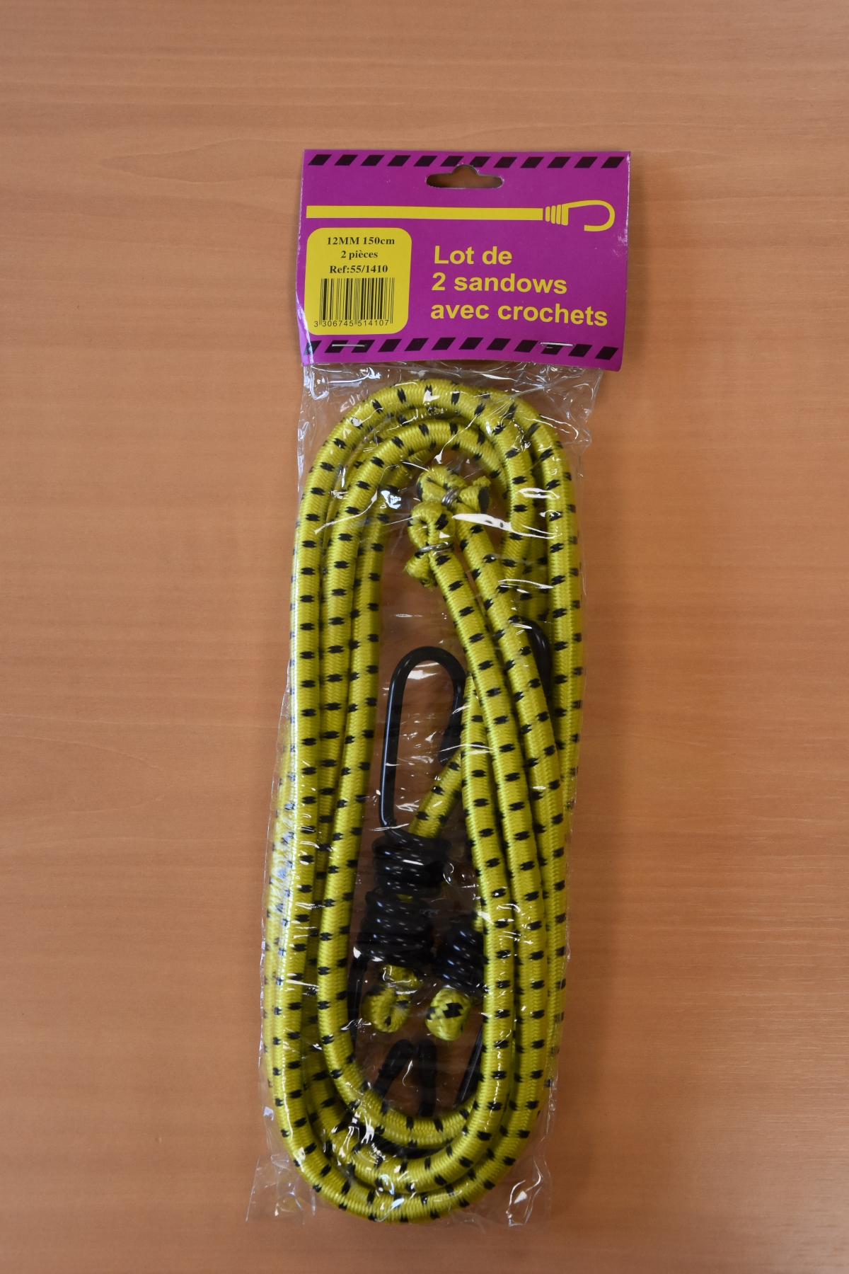 SANDOWS AVEC CROCHETS 12MMX150CM (SACHET DE 2) - NBSA0013CT - CORDERIES TOURNONAISES 1 SANDOWS AVEC CROCHETS 12MMX150CM (SACHET DE 2) - NBSA0013CT - CORDERIES TOURNONAISES