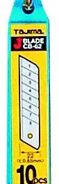 LAME DE CUTTER ENDURA BLADE 22 MM (ETUI DE 10) - CB62H/B1 - TAJIMA