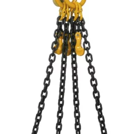 ELINGUE CHAINE GR80 4 BRINS A RACCOURCISSEUR CROCHETS AUTOMATIQUES 8MM/4,25T/2M - ECH404Z 08 U2 - PMS