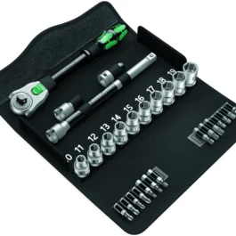 JEU DE CLIQUET ZYKLOP SPEED 1/2'' 8100 SC 6 (28 PIECES) - 5004076001 - WERA