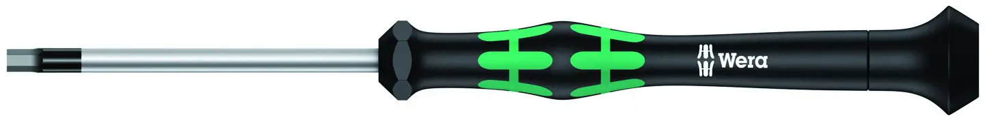 TOURNEVIS ELECTRONICIEN 6 PANS CREUX 2054 1,3X40 MM - 5118064001 - WERA 1 TOURNEVIS ELECTRONICIEN 6 PANS CREUX 2054 1,3X40 MM - 5118064001 - WERA