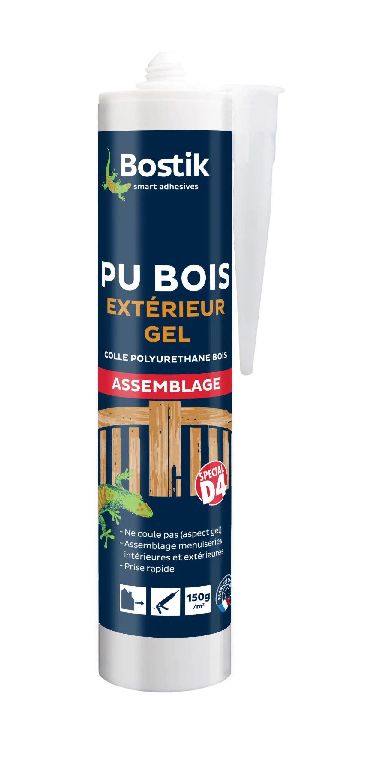 COLLE A BOIS PU BOIS EXTERIEUR GEL 310 ML - 30617005 - BOSTIK 1 COLLE A BOIS PU BOIS EXTERIEUR GEL 310 ML - 30617005 - BOSTIK
