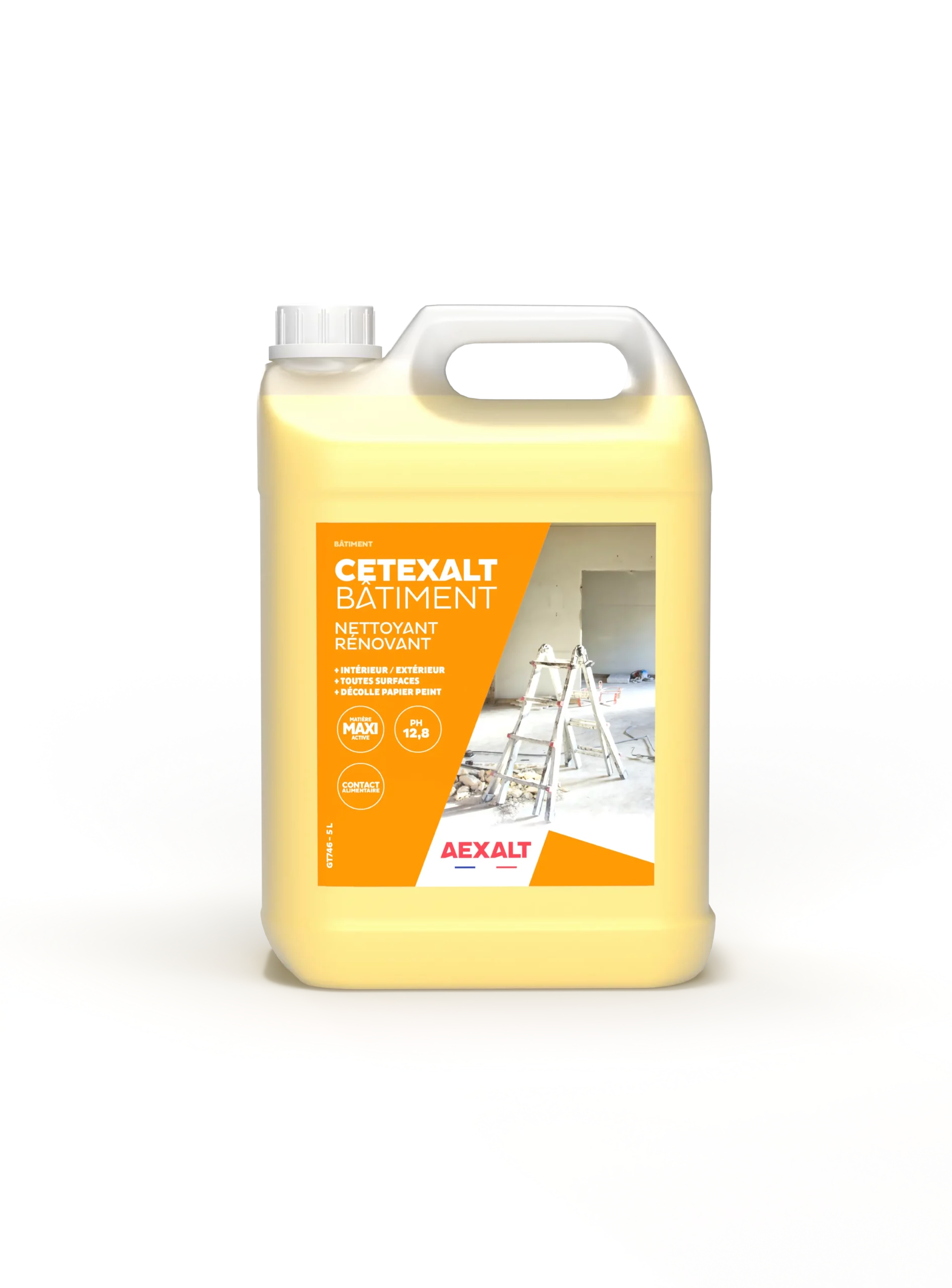 CETEXALT BATIMENT - NETTOYANT RENOVANT - 5L - GT746 - AEXALT 1 CETEXALT BATIMENT - NETTOYANT RENOVANT - 5L - GT746 - AEXALT
