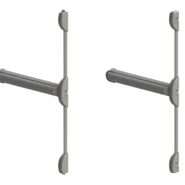 FAP TOUCH 840MM 3 PTS HAUTS ET BAS CE ISSUDOM BLANC RAL 9016 - F2PU3PT0001 - DOM METALUX