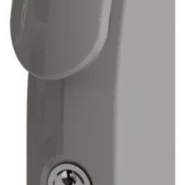 MANOEUVRE EXT DEBRAYABLE BOUTON ALU RAL 9006 ISSUDOM MBO - F2MOBOU0003 - DOM METALUX